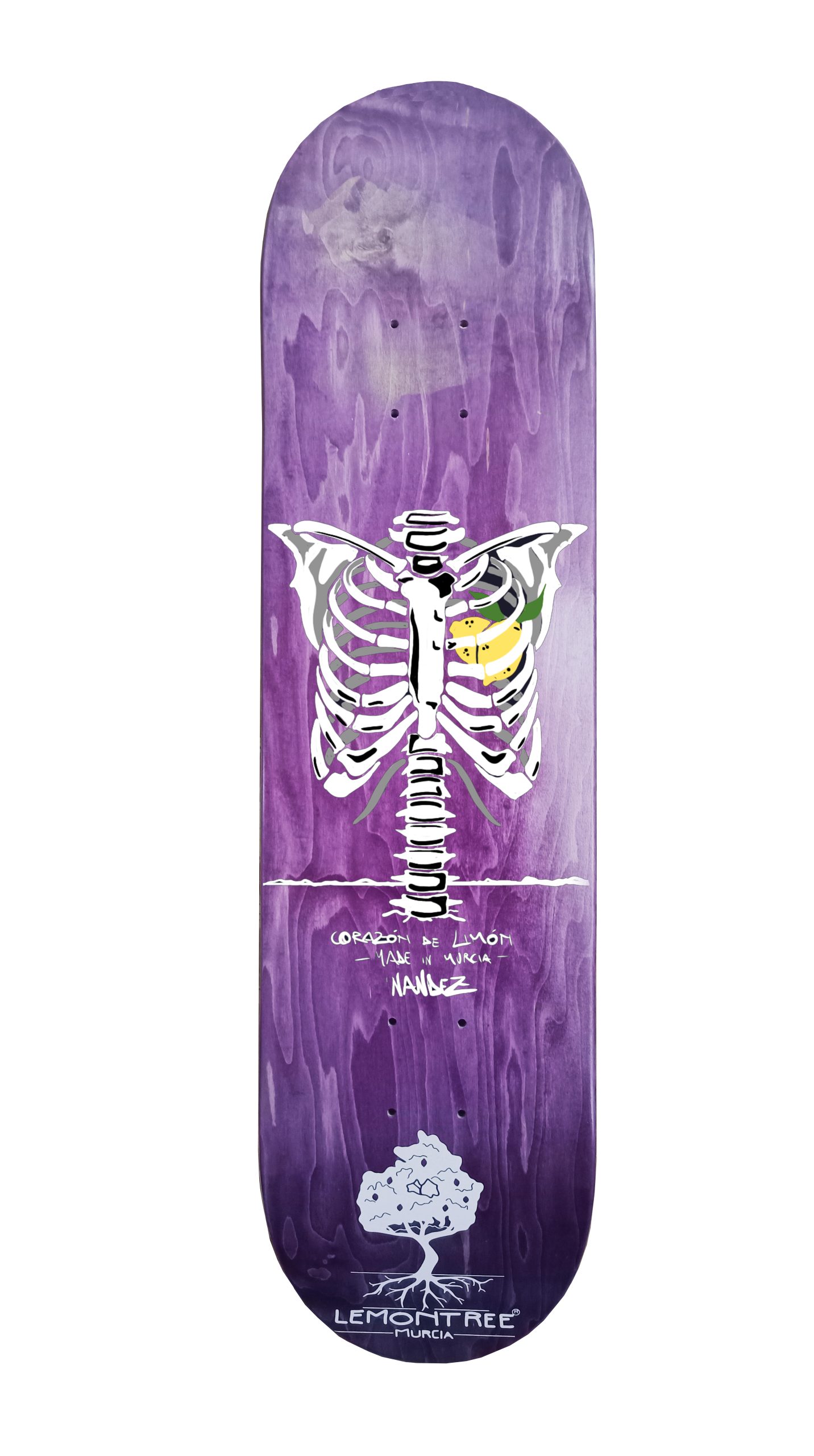 Tabla de skate Corazón de limón - Imagen 4